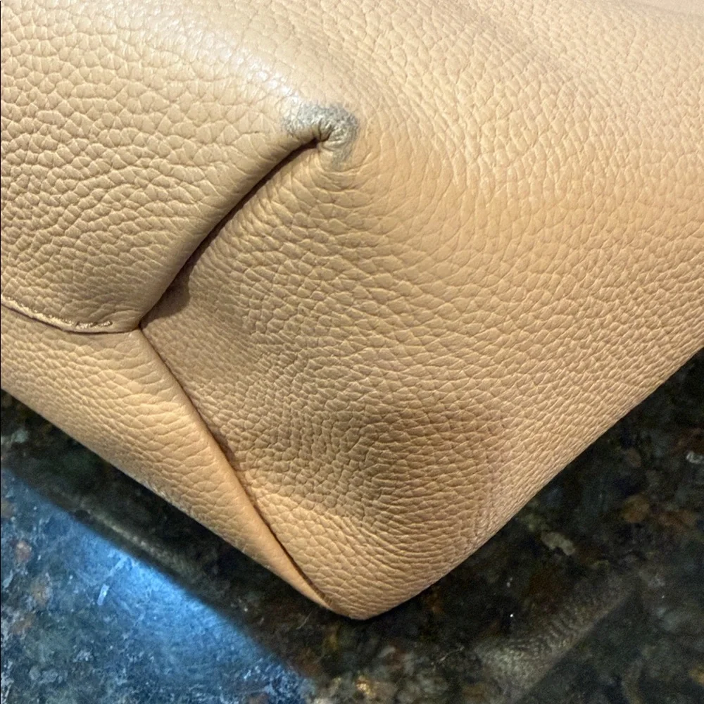 TORY BURCH McGRAW NUDE SATCHEL! - Picture 5 of 12